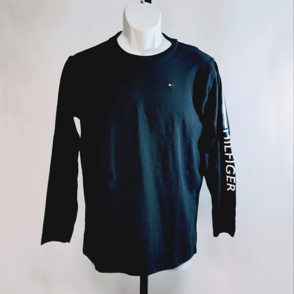 NWT Tommy Hilfiger Boys XL (20) T-shirt Top  Navy Blue